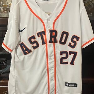White Astros Baseball Jersey